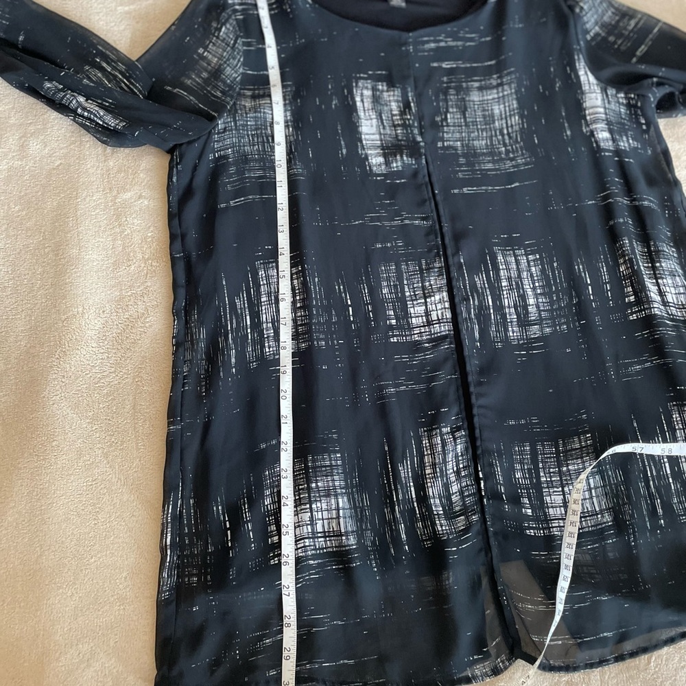 Ronen Chen Lightweight Tunic Blouse - Size 12 - Picture 8 of 12